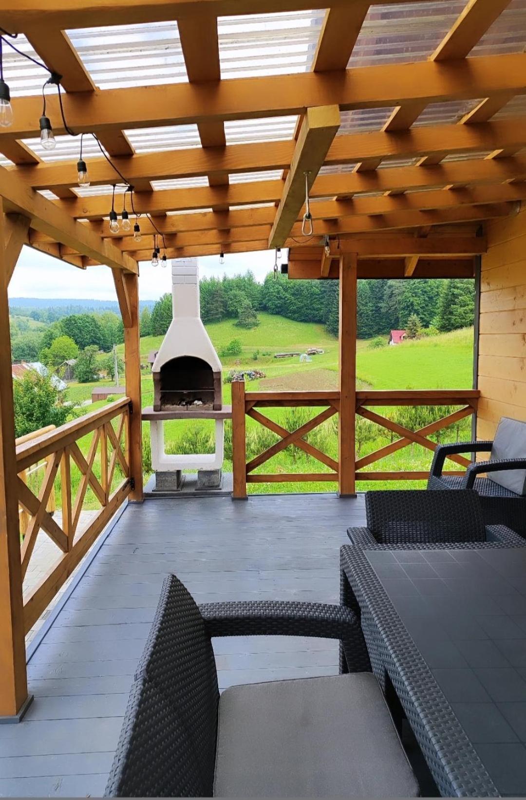 Chatka Niedzwiadka Bezmichowa Dolna Exterior foto